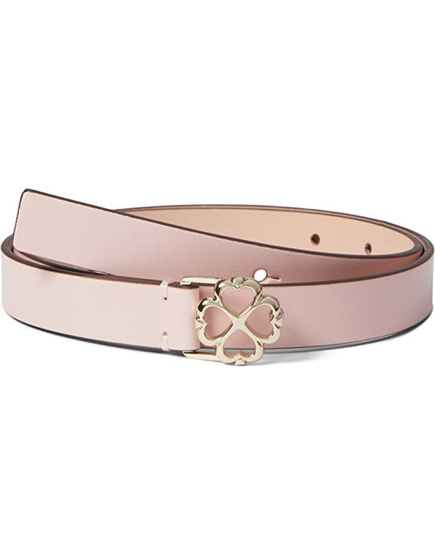 Eyewear Kate Spade New York | Kate Spade New York Belts 20 Mm Spade Flower Plaque Belt