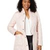 Clothing Kate Spade New York | Kate Spade New York Coats & Outerwear Belted Quilted Jacket Champagne Pink