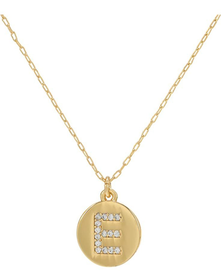 Jewelry Kate Spade New York | Kate Spade New York Necklaces Pave Initial Mini Pendant