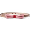 Eyewear Kate Spade New York | Kate Spade New York Belts Color-Blocked Leather Bow Belt Bungalow Sugar Pink