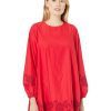 Clothing Kate Spade New York | Kate Spade New York Dresses Rose Embroidered Ella Dress Engine Red