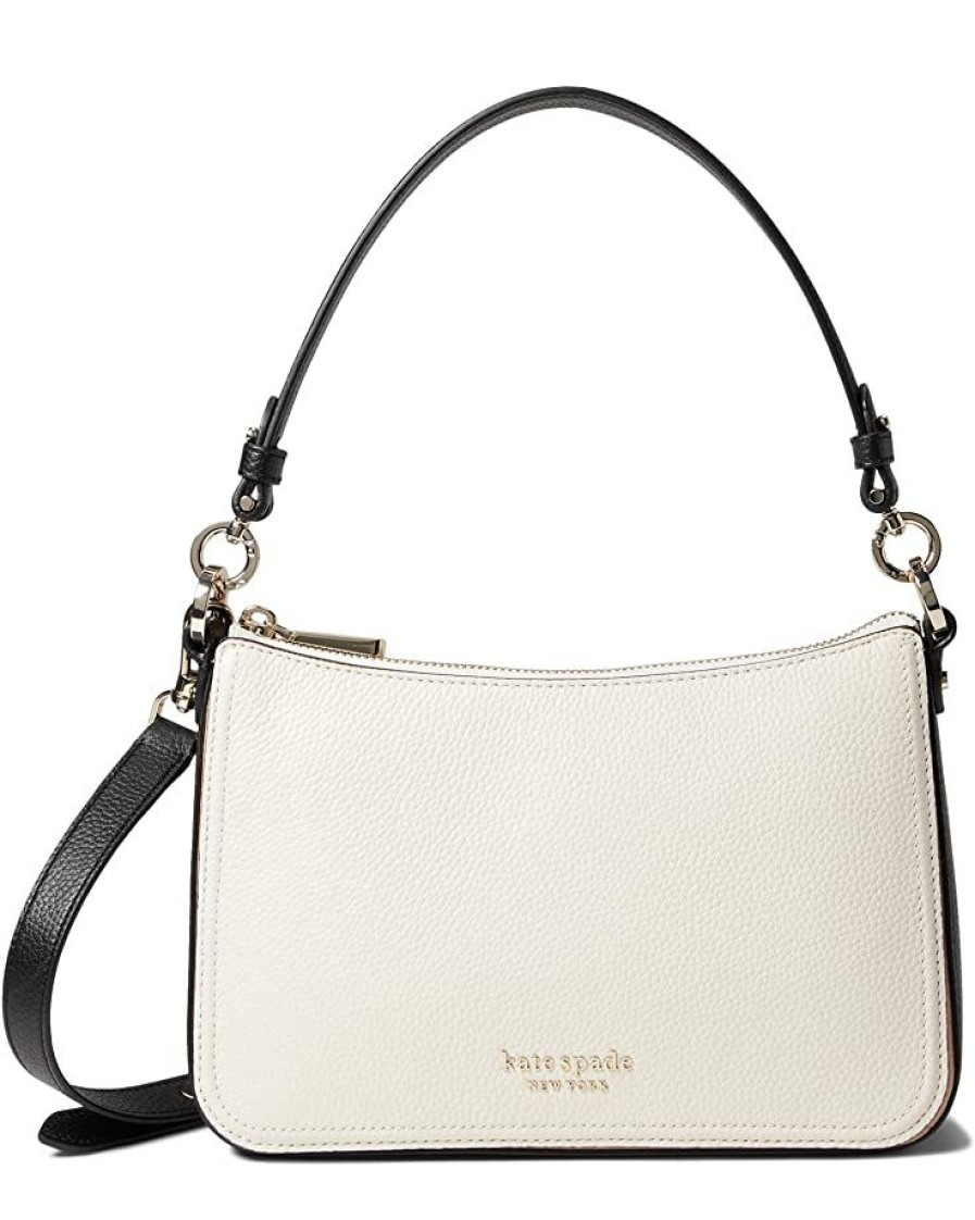 Bags Kate Spade New York | Kate Spade New York Handbags New Core Pebble Color-Blocked Pebbled Leather Medium Convertible Crossbody Parchment Multi