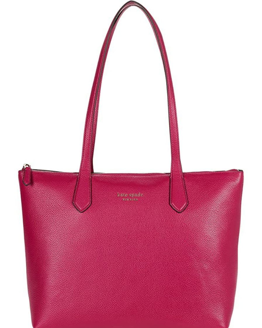 Bags Kate Spade New York | Kate Spade New York Handbags Bradley Pebbled Leather Large Tote Anemone Pink