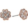 Jewelry Kate Spade New York | Kate Spade New York Something Sparkly Spade Studs Earrings Clear/Rose Gold