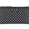 Bags Kate Spade New York | Kate Spade New York Wallets Spencer Metallic Dots Small Slim Bifold Black Multi