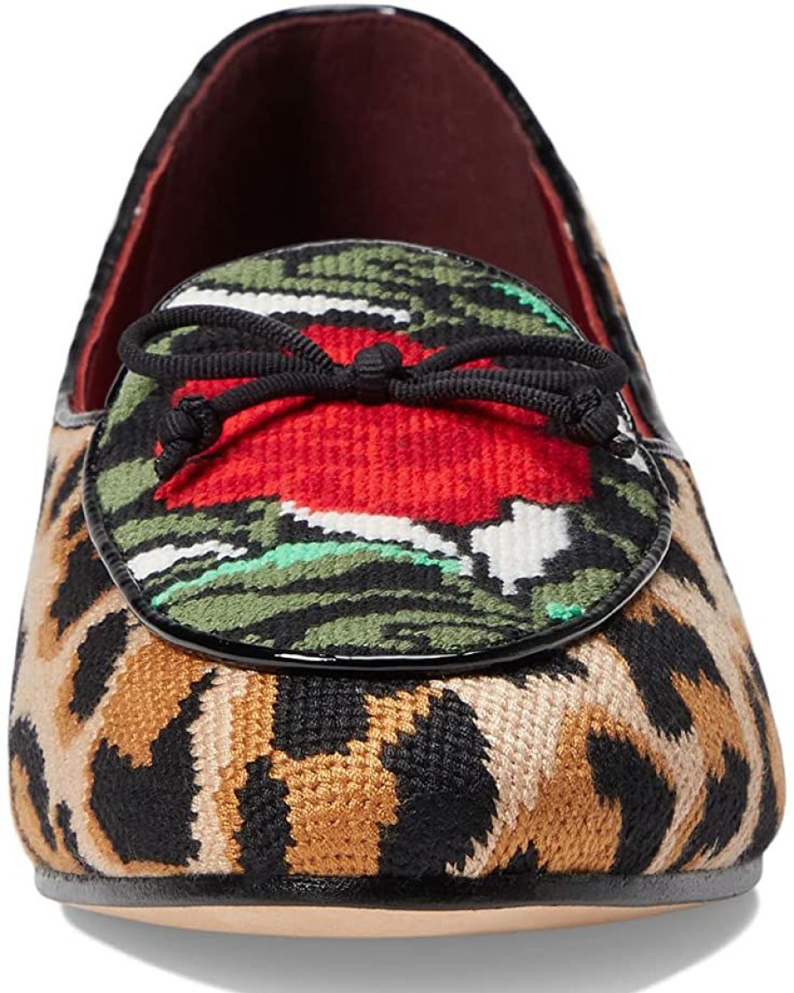 Shoes Kate Spade New York | Kate Spade New York Loafers Devi Needlepoint Lovely Leopard