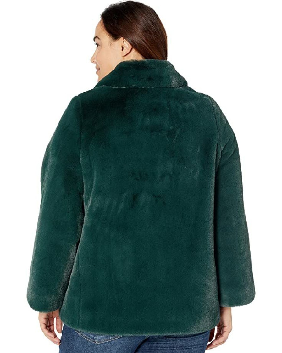 Clothing Kate Spade New York | Kate Spade New York Coats & Outerwear Plush Faux Fur Jacket Pine Grove