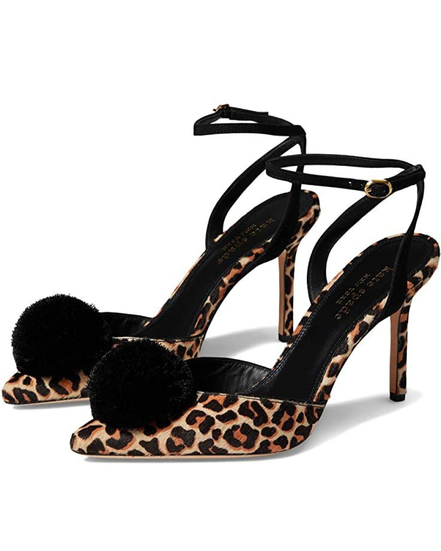 Shoes Kate Spade New York | Kate Spade New York Heels Amour Pom Lovely Leopard