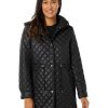 Clothing Kate Spade New York | Kate Spade New York Coats & Outerwear Single Breasted Hood Quilt With Drawstring Waist