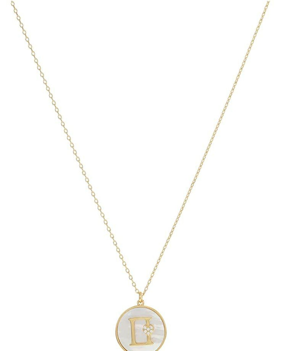 Jewelry Kate Spade New York | Kate Spade New York Necklaces In The Stars Mother-Of-Pearl Gemini Pendant Necklace Mother-Of-Pearl/Gold