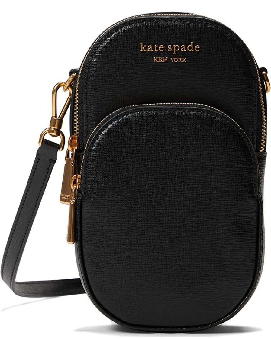 Bags Kate Spade New York | Kate Spade New York Handbags Morgan Saffiano Leather North/South Phone Crossbody Black