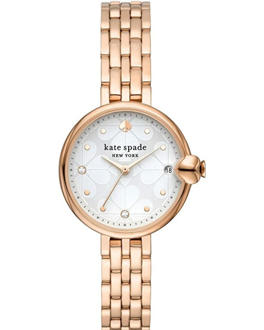 Watches Kate Spade New York | Kate Spade New York Fashion Watches 32 Mm Chelsea Park Stainless Steel Watch Ksw1761 Rose Gold Tone