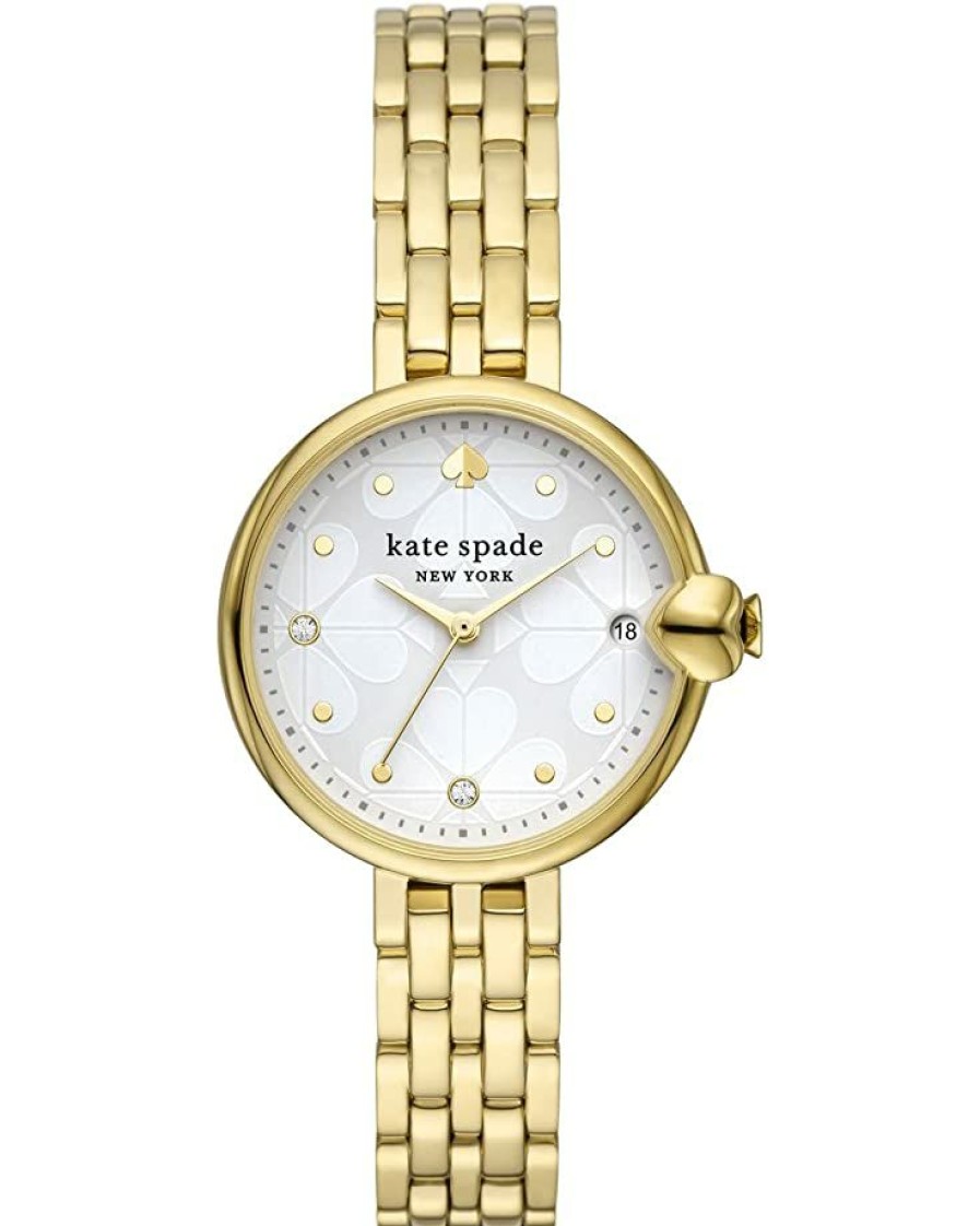 Watches Kate Spade New York | Kate Spade New York Fashion Watches 32 Mm Chelsea Park Stainless Steel Watch Ksw1764 Gold Tone