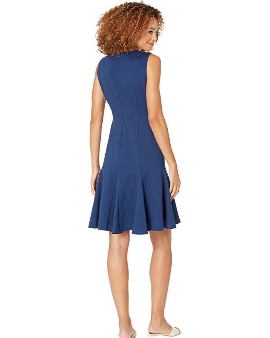 Clothing Kate Spade New York | Kate Spade New York Dresses Sleeveless Ponte Dress French Navy