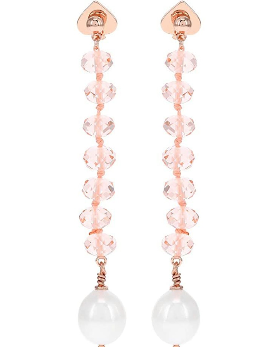 Jewelry Kate Spade New York | Kate Spade New York Pearl Play Linear Earrings Blush Multi