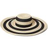 Eyewear Kate Spade New York | Kate Spade New York Hats Striped Sun Hat Black