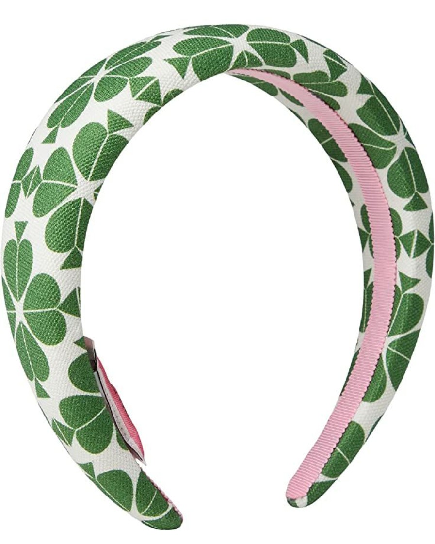 Eyewear Kate Spade New York | Kate Spade New York Hair Accessories Spade Flower Printed Headband Bitter Greens