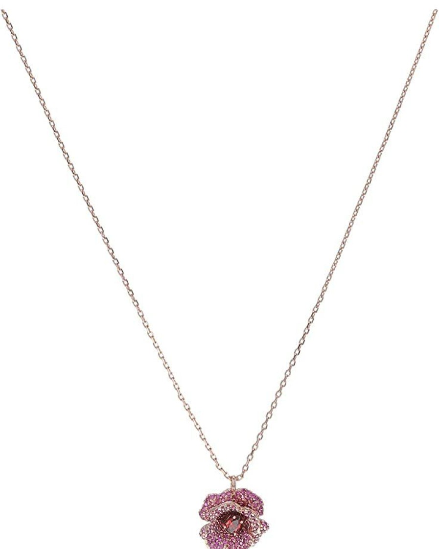 Jewelry Kate Spade New York | Kate Spade New York Necklaces Rosy Mini Pendant Necklace Red Multi