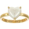 Jewelry Kate Spade New York | Kate Spade New York Rings My Love Heart Ring Cream/Gold