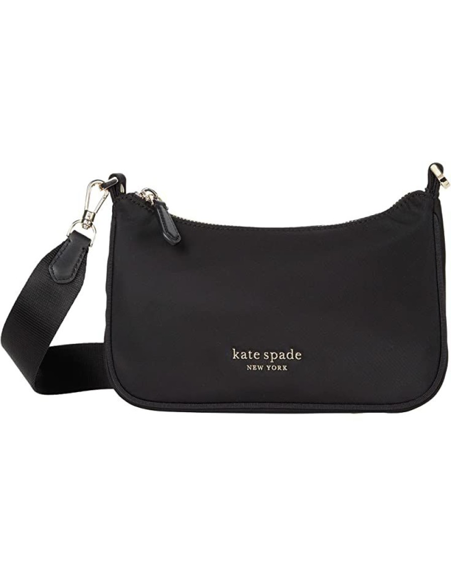 Bags Kate Spade New York | Kate Spade New York Handbags Sam Nylon Small Crossbody Black