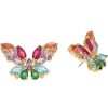 Jewelry Kate Spade New York | Kate Spade New York Social Butterfly Statement Studs Earrings Multi