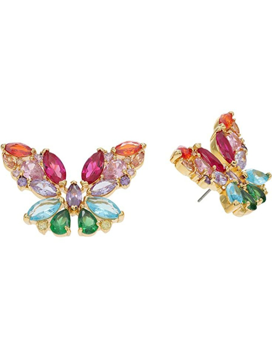 Jewelry Kate Spade New York | Kate Spade New York Social Butterfly Statement Studs Earrings Multi