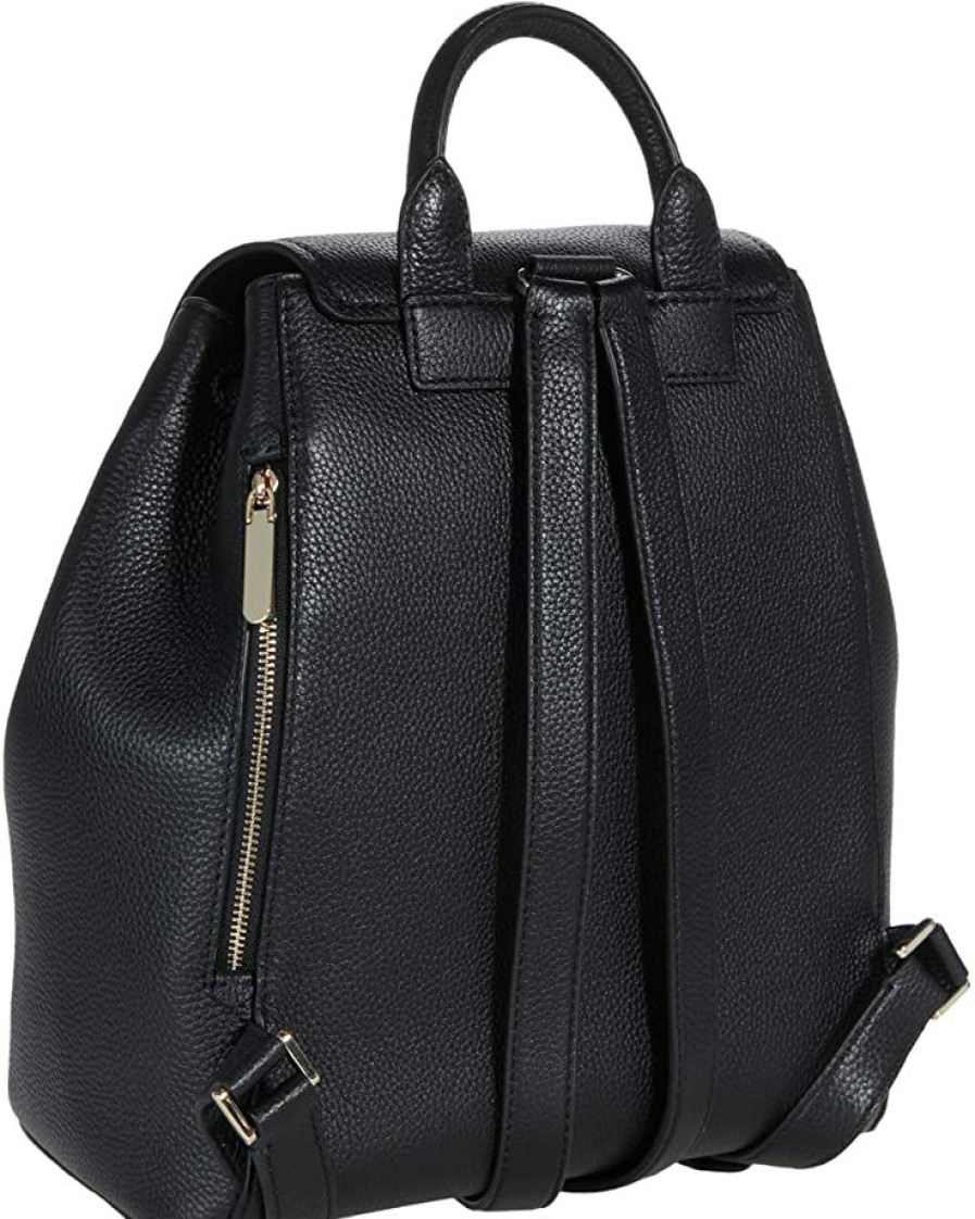 Bags Kate Spade New York | Kate Spade New York Backpacks Sinch Pebbled Leather Medium Flap Backpack