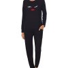 Clothing Kate Spade New York | Kate Spade New York Sleepwear Long Sleeve Joggers Pj Set