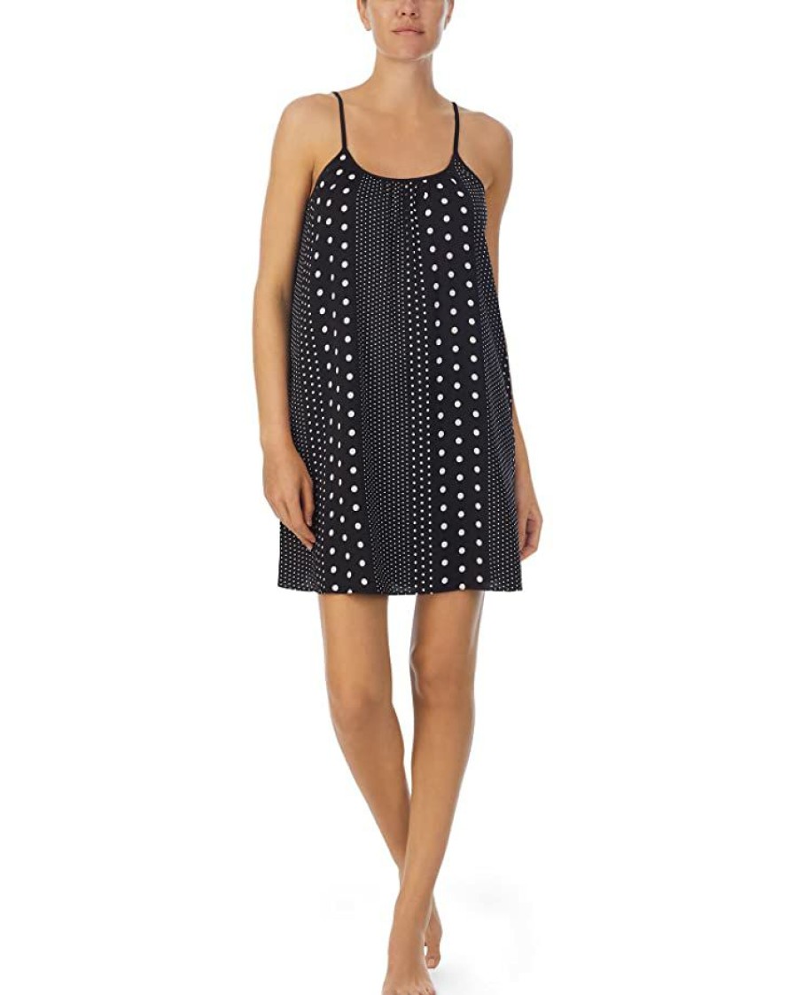 Clothing Kate Spade New York | Kate Spade New York Sleepwear Chemise Multi Dot Stripe