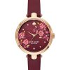 Watches Kate Spade New York | Kate Spade New York Fashion Watches 34 Mm Holland Leather Watch Ksw1768 Wine