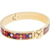 Jewelry Kate Spade New York | Kate Spade New York Bracelets Heritage Spade Leopard Hinged Bangle