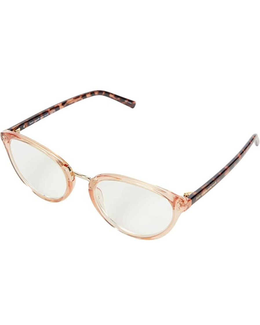 Eyewear Kate Spade New York | Kate Spade New York Emilia Blue Light Reading Glasses Crystal Beige/Demo Lens