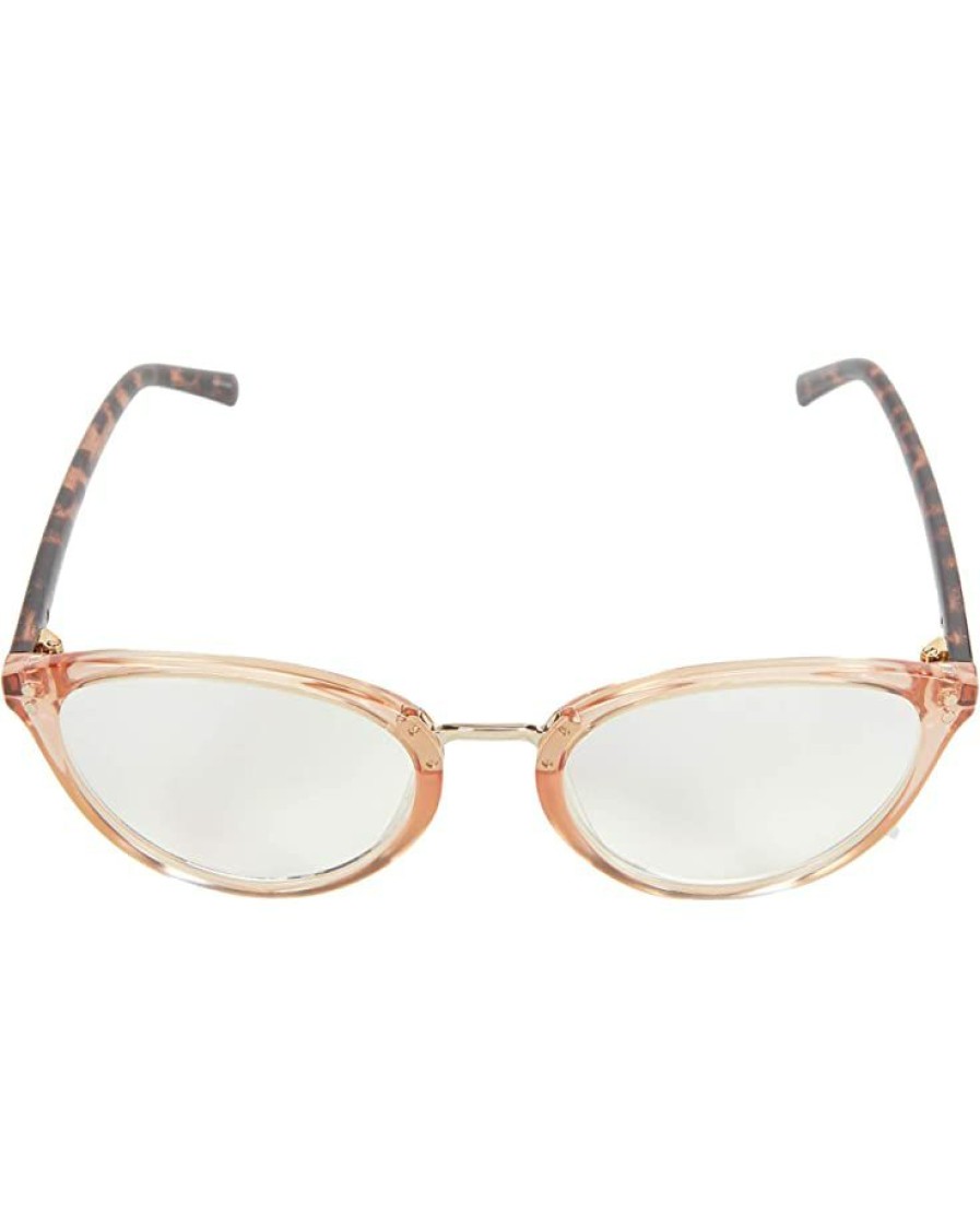 Eyewear Kate Spade New York | Kate Spade New York Emilia Blue Light Reading Glasses Crystal Beige/Demo Lens