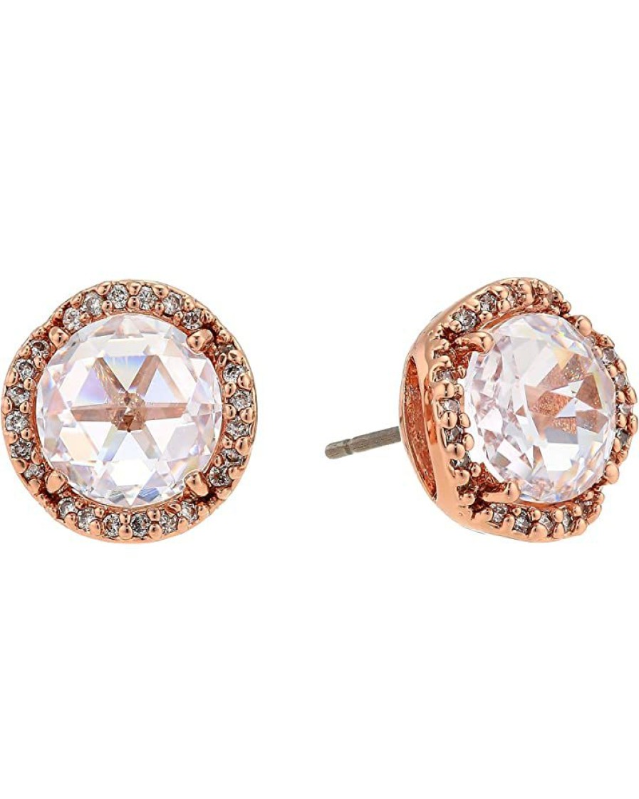 Jewelry Kate Spade New York | Kate Spade New York That Sparkle Pave Round Large Studs Earrings