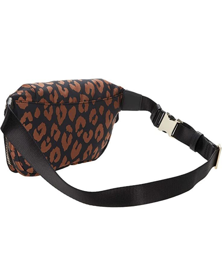 Bags Kate Spade New York | Kate Spade New York Lumbar Packs Sam Leopard Medium Belt Bag Black Multi