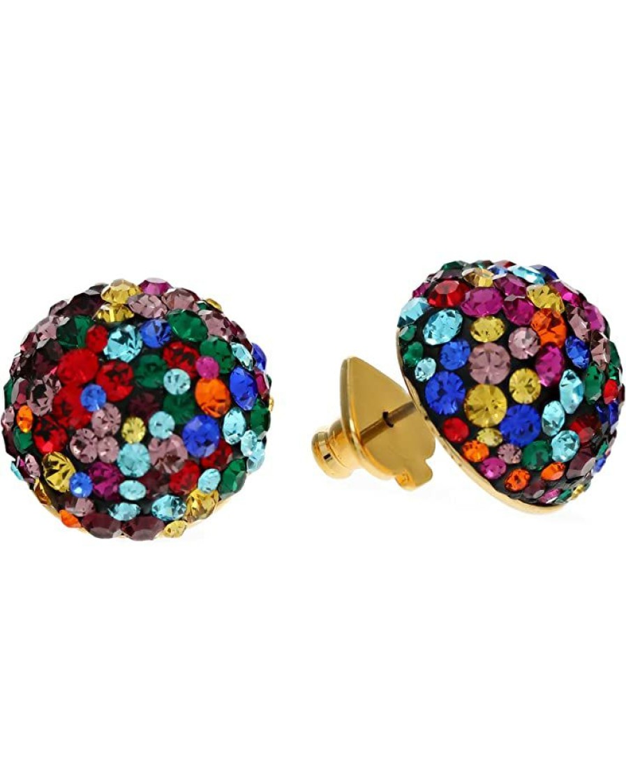 Jewelry Kate Spade New York | Kate Spade New York Earrings Pave Dome Studs Multi